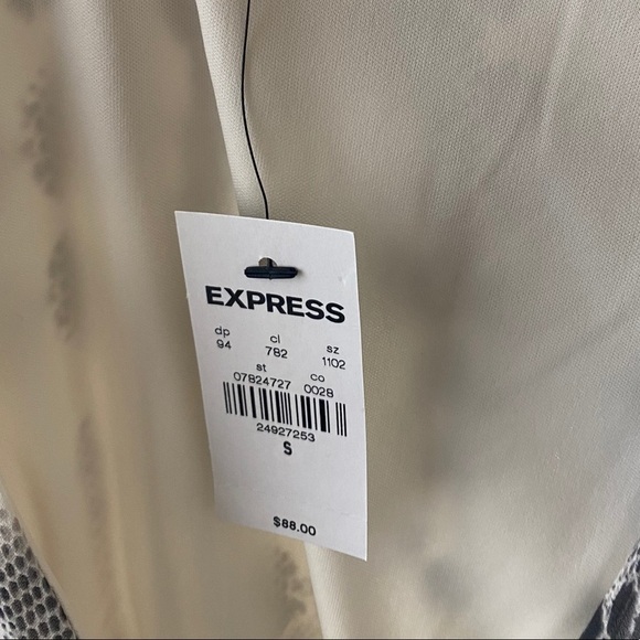 NWT EXPRESS HIGH-LOW DRESS - Picture 8 of 8